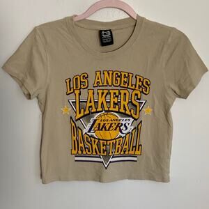 Ultra Game Cropped‎ Los Angeles Lakers t-shirt size medium